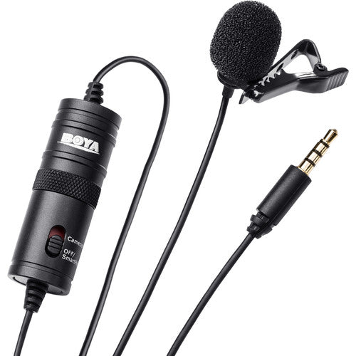 BOYA BY M1 Omnidirectional Lavalier Microphone (Black) BOYA BY M1 Omnidirectional Lavalier Microphone (Black)
